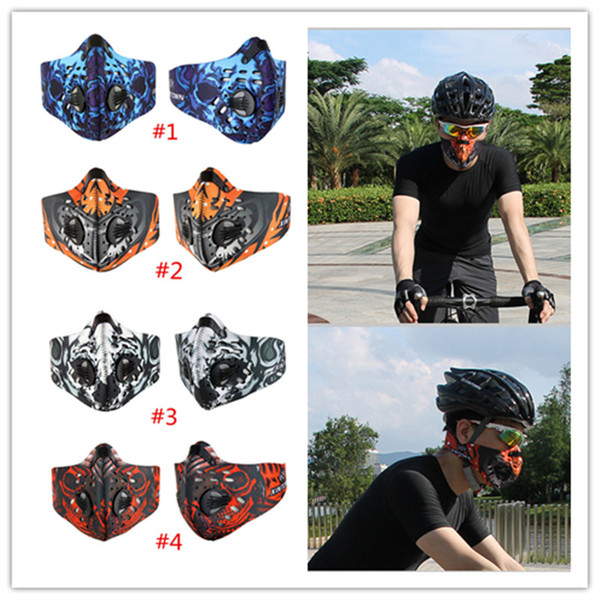 10pcs DHL free shipping New Arrivals Outdoor Training Sports Cycling Dust Mask Bike Bicycle Masque Nylon Anti PM2.5 Running Sportswear