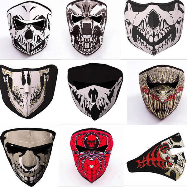 Navy Seals and Tactical Skull mask Outdoor Windproof Breathable CS Full Face Mask Helmet Full Face Mask