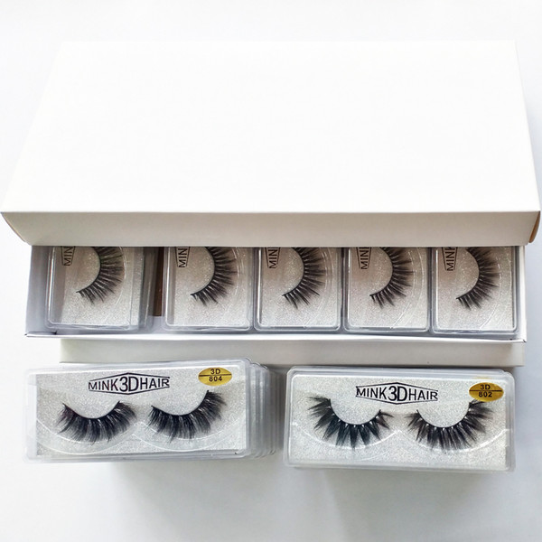 3D Mink Eyelashes Mink False lashes Soft Natural Thick Fake Eyelashes 3D Eye Lashes Extension 20 styles ship out within 24hours