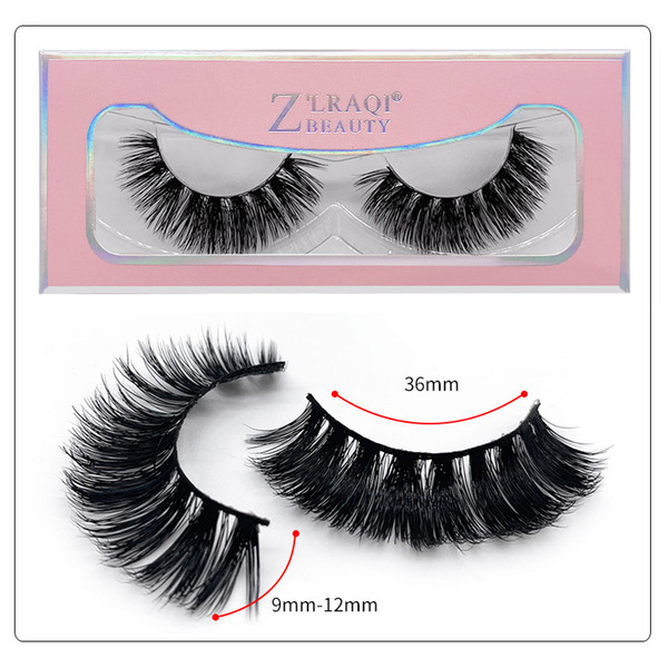 1Pair/lot 3D Mink Lashes Wholesale Handmade 3D Mink Eyelashes Natural False Eyelashes Popular eyelashes Makeup Eye Lashes Extension SD29