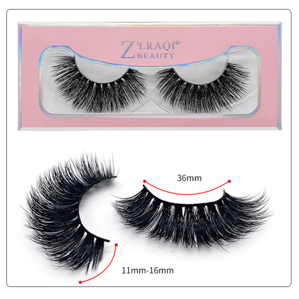 1Pair/lot 3D Mink Lashes Wholesale Handmade 3D Mink Eyelashes Natural False Eyelashes Popular eyelashes Makeup Eye Lashes Extension SD04