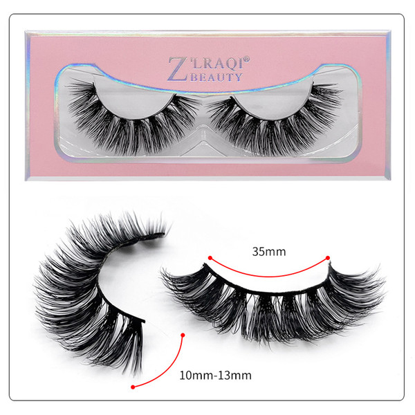 1Pair/lot 3D Mink Lashes Wholesale Handmade 3D Mink Eyelashes Natural False Eyelashes Popular eyelashes Makeup Eye Lashes Extension SD76