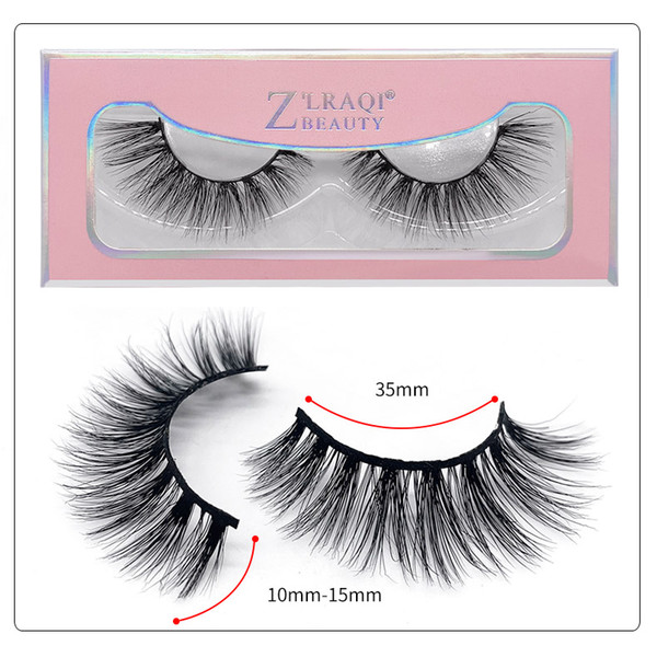 1Pair/lot 3D Mink Lashes Wholesale Handmade 3D Mink Eyelashes Natural False Eyelashes Popular eyelashes Makeup Eye Lashes Extension SD15