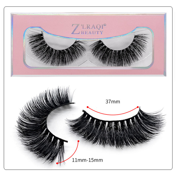 1Pair/lot 3D Mink Lashes Wholesale Handmade 3D Mink Eyelashes Natural False Eyelashes Popular eyelashes Makeup Eye Lashes Extension SD41