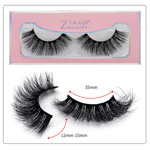 1Pair/lot 3D Mink Lashes Wholesale Handmade 3D Mink Eyelashes Natural False Eyelashes Popular eyelashes Makeup Eye Lashes Extension SD34