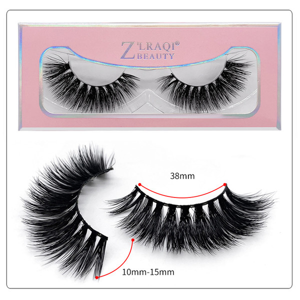 1Pair/lot 3D Mink Lashes Wholesale Handmade 3D Mink Eyelashes Natural False Eyelashes Popular eyelashes Makeup Eye Lashes Extension SD37