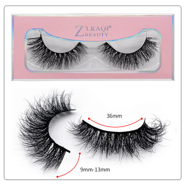 1Pair/lot 3D Mink Lashes Wholesale Handmade 3D Mink Eyelashes Natural False Eyelashes Popular eyelashes Makeup Eye Lashes Extension SD61