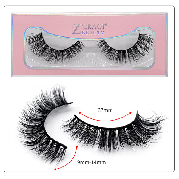 1Pair/lot 3D Mink Lashes Wholesale Handmade 3D Mink Eyelashes Natural False Eyelashes Popular eyelashes Makeup Eye Lashes Extension SD53