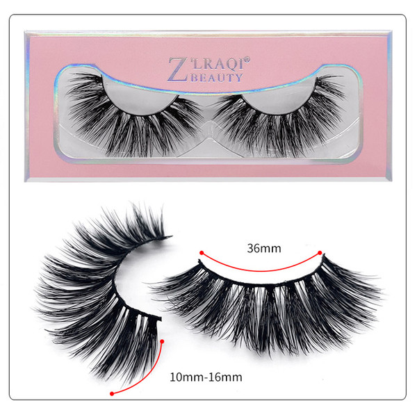 1Pair/lot 3D Mink Lashes Wholesale Handmade 3D Mink Eyelashes Natural False Eyelashes Popular eyelashes Makeup Eye Lashes Extension SD13