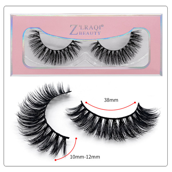 1Pair/lot 3D Mink Lashes Wholesale Handmade 3D Mink Eyelashes Natural False Eyelashes Popular eyelashes Makeup Eye Lashes Extension SD28