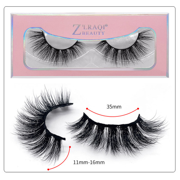 1Pair/lot 3D Mink Lashes Wholesale Handmade 3D Mink Eyelashes Natural False Eyelashes Popular eyelashes Makeup Eye Lashes Extension SD10