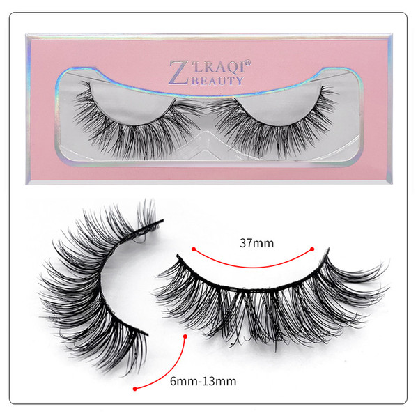 1Pair/lot 3D Mink Lashes Wholesale Handmade 3D Mink Eyelashes Natural False Eyelashes Popular eyelashes Makeup Eye Lashes Extension SD32