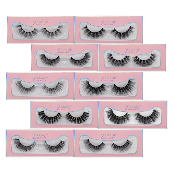 1Pair/lot 3D Mink Lashes Wholesale Handmade 3D Mink Eyelashes Natural False Eyelashes Popular eyelashes Makeup Eye Lashes Extension SD97