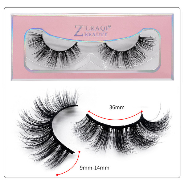 1Pair/lot 3D Mink Lashes Wholesale Handmade 3D Mink Eyelashes Natural False Eyelashes Popular eyelashes Makeup Eye Lashes Extension SD47