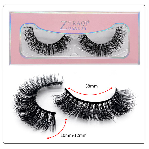 1Pair/lot 3D Mink Lashes Wholesale Handmade 3D Mink Eyelashes Natural False Eyelashes Popular eyelashes Makeup Eye Lashes Extension SD31