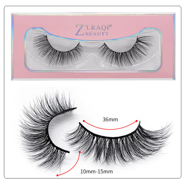 1Pair/lot 3D Mink Lashes Wholesale Handmade 3D Mink Eyelashes Natural False Eyelashes Popular eyelashes Makeup Eye Lashes Extension SD63