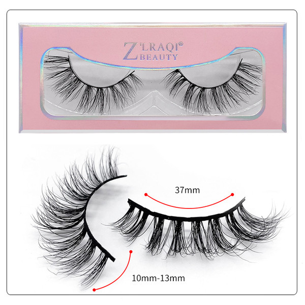 1Pair/lot 3D Mink Lashes Wholesale Handmade 3D Mink Eyelashes Natural False Eyelashes Popular eyelashes Makeup Eye Lashes Extension SD59