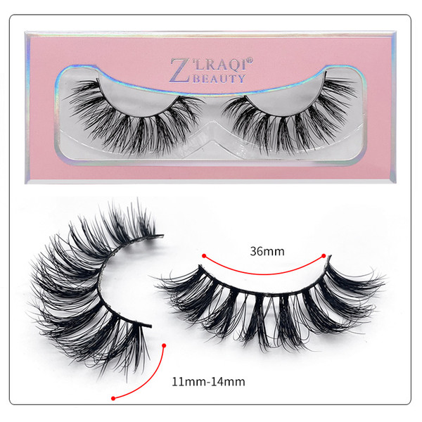 1Pair/lot 3D Mink Lashes Wholesale Handmade 3D Mink Eyelashes Natural False Eyelashes Popular eyelashes Makeup Eye Lashes Extension SD12