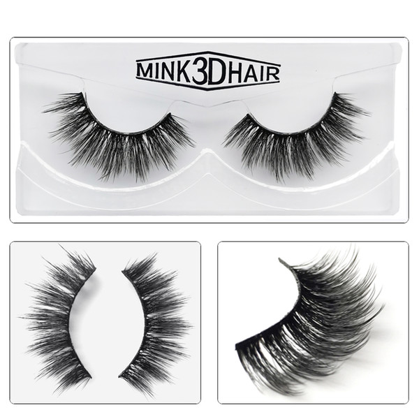 Mink Lashes 3D Mink Eyelashes Cruelty Free Lashes Handmade Reusable Natural Eyelashes Wispies False Lashes Makeup 3D Series Mink Eyelash 804