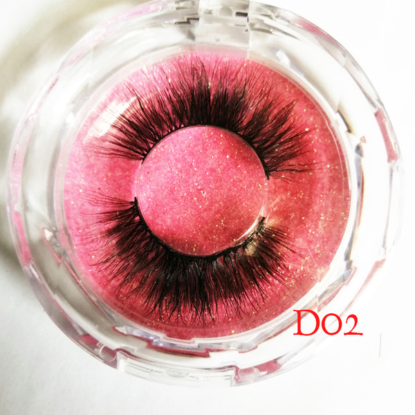 3D Soft Mink Hair False Eyelashes Wispy Fluffy Long Lashes Natural Eye Makeup Faux EyeLashes extension 1