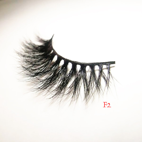 Mink Hair False Eyelashes Thick Curled Full Strip Lashes Eyelash Extension Fashion Women Eyes Natural Makeup 21