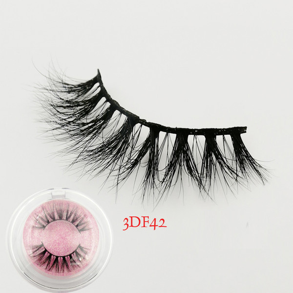 3D mink lashes extra length mink eyelashes Big dramatic volumn strip thick false eyelashes 21