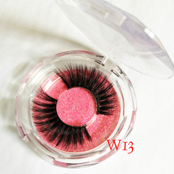 3D False Lashes Fluffy Strip Eyelashes Long Natural Party natural faux mink lashes magnetic eyelashes 1