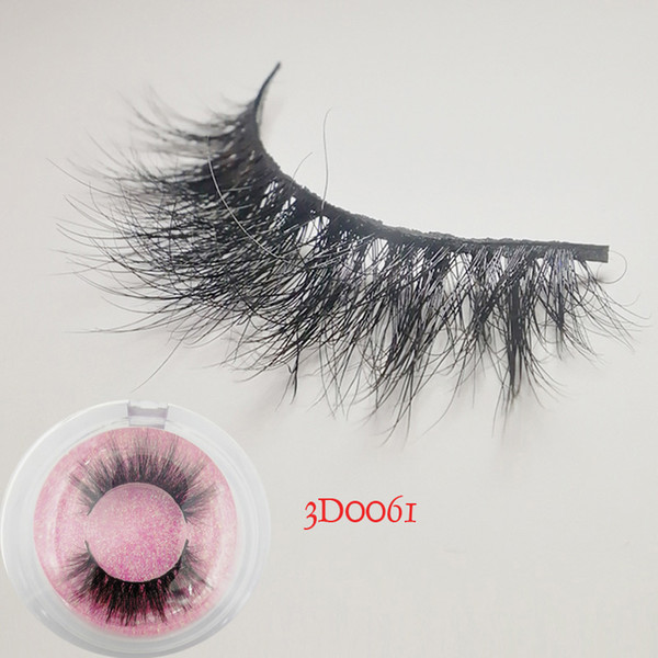 Mink Eyelashes Handmade False Lashes Reusable False Eyelashes Cilios Thick 3D Mink Lashes Maquiagem Makeup 21