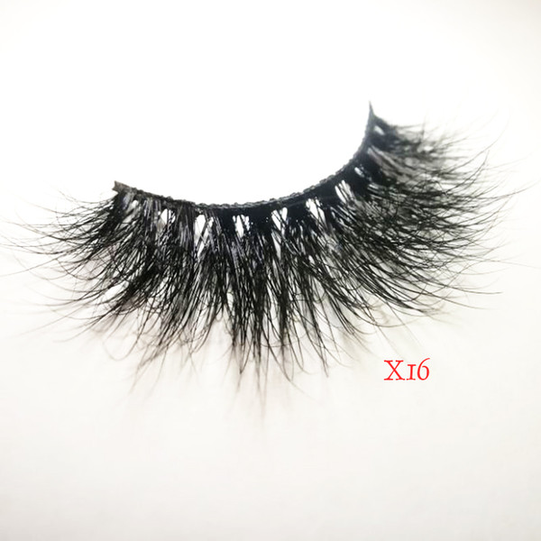 Mink Eyelashes 3D Mink Lashes Thick HandMade Full Strip Lashes Cruelty Free Luxury Makeup Dramatic Lashes 21