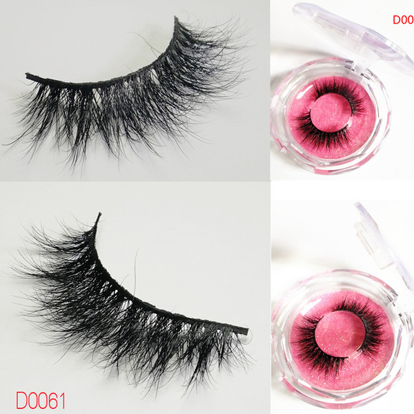 lot Wholesale Eyelashes faux mink lashes Handmade false eyelash 3D strip mink eyelashes fake faux eyelashes Makeup 21