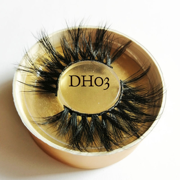 25mm 5D Thick Eyelashes Fake Lashes Long Makeup Faux Mink Lashes Eyelash Extension False Eyelashes Mixed model 66