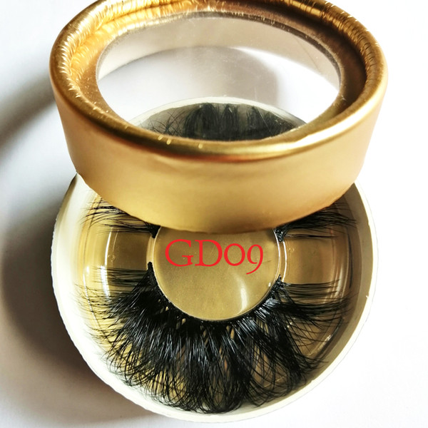 3D Mink Hair False Eyelashes 25mm Lashes Thick Long Wispy Fluffy Handmade Cruelty-free Mink Eyelash Makeup Tools 1