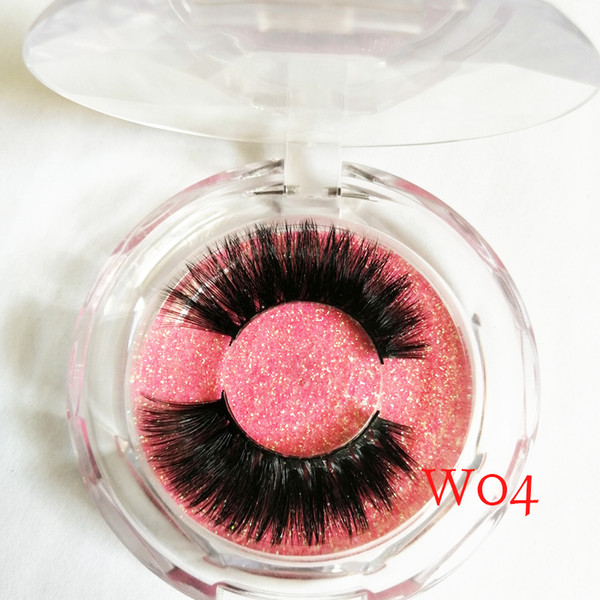 3D False Lashes Fluffy Strip Eyelashes Long Natural Party natural faux mink lashes eyelashes natural 1