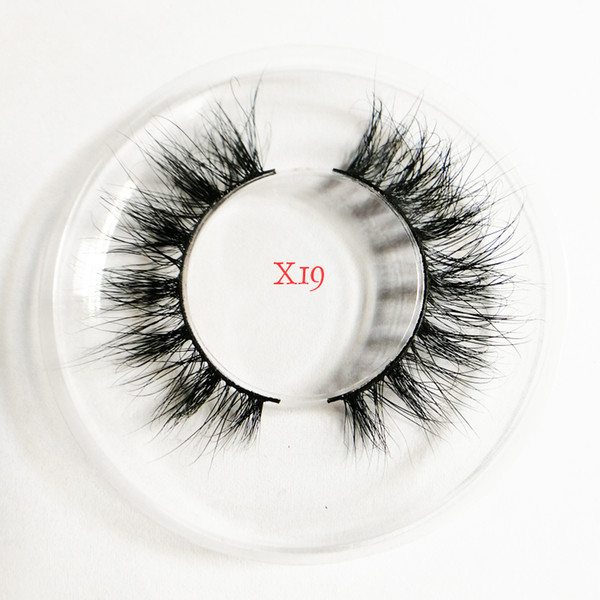 Mink Hair False Eyelashes Criss-cross Feathery Wispy Lashes Natural Long Eyelashes Makeup Extension maquiagem 21