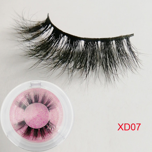 Mink Eyelashes Hand Made Crisscross False Eyelashes Cruelty Free Dramatic 3D Mink Lashes Long Lasting Faux Cils for Makeup Tools 21