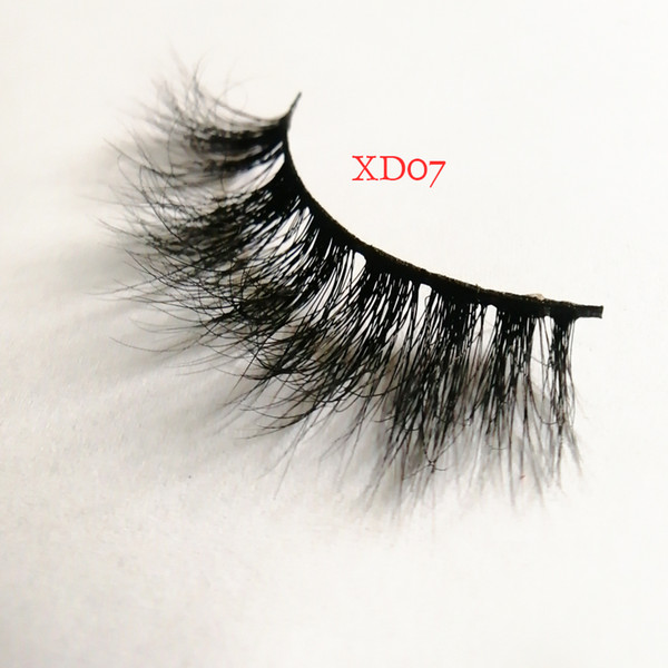 3D Soft Mink Hair False Eyelashes Handmade Wispy Fluffy Long Lashes Natural Eye Makeup Tools Faux Eye Lashes 21