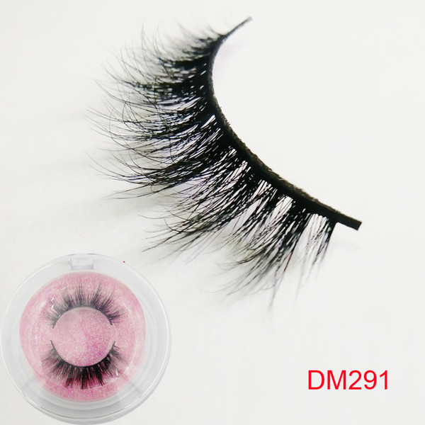 3D Lashes Cotton Black Terrier Natural Long Thick False Eyelashes Hand Made Makeup Tools Reusable Full Strip Eye Lashes 21