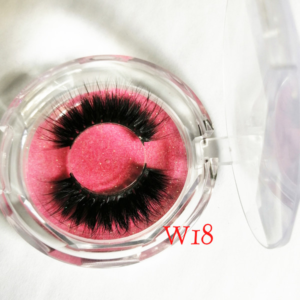 3D Soft Mink Hair False Eyelashes Wispy Fluffy Long Lashes Natural Eye Makeup Faux Eye Lashes 1