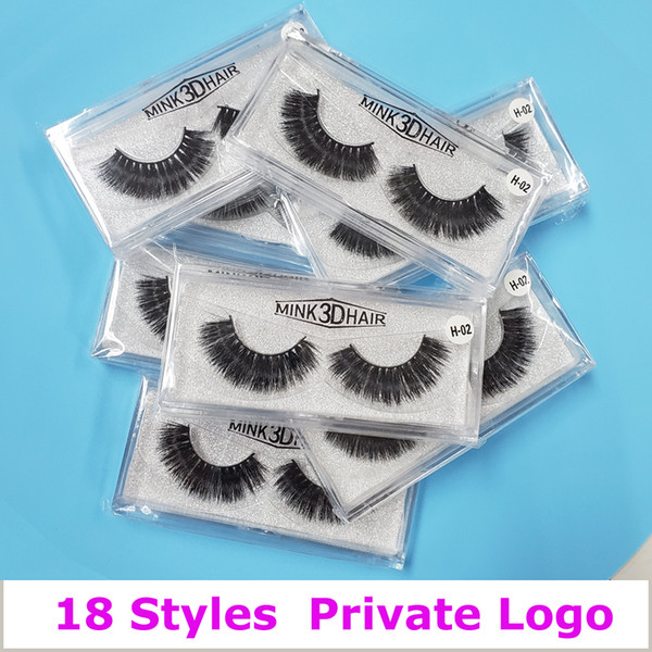 3D Mink Eyelashes Individual Eyelash Extensions 3D Mink Lashes Private Logo Custom Eye lash Packaging Box False Mink Eye Lash Package Boxes