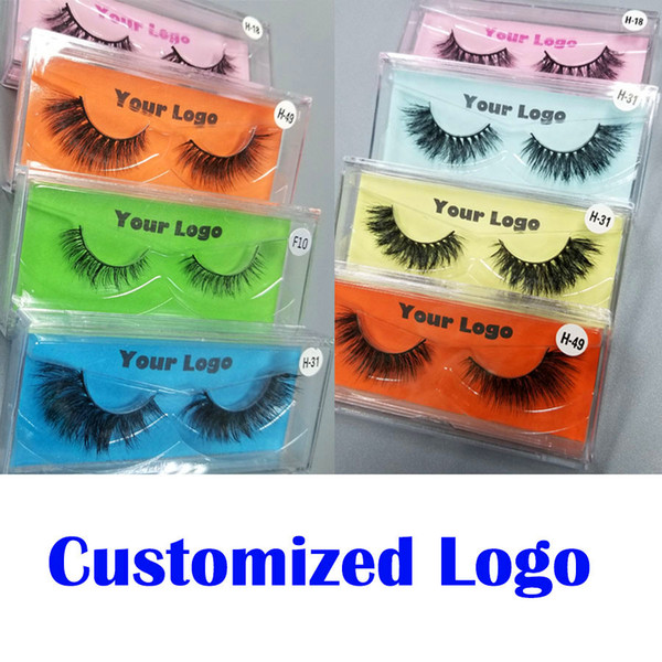 Mink Lash 3D Mink Lash Private Logo 3D Mink Eyelashes False Eyelash Eye Lash Custom Eyelash Packaging Box Individual Eyelash Extension Curly