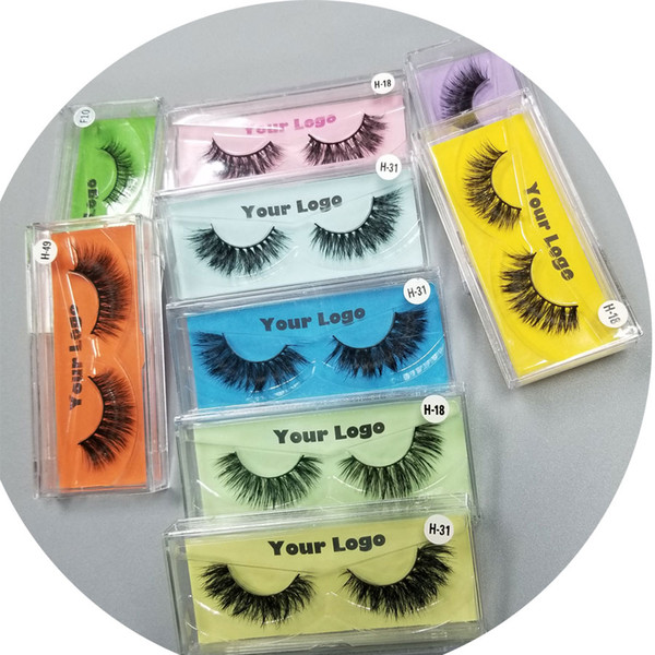 Eyelashes 3D Mink Lash Faux Mink Eyelash Individual Extension 3D Mink Eye Lash Private Logo Eyelash Package Box Custom Lash Box Eyelash Glam