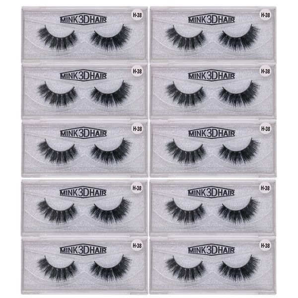 JIEFUXIN 48 styles 100% Real Siberian 3D Mink Full Strip False Eyelash Long Individual Eyelashes Mink Lashes Extension