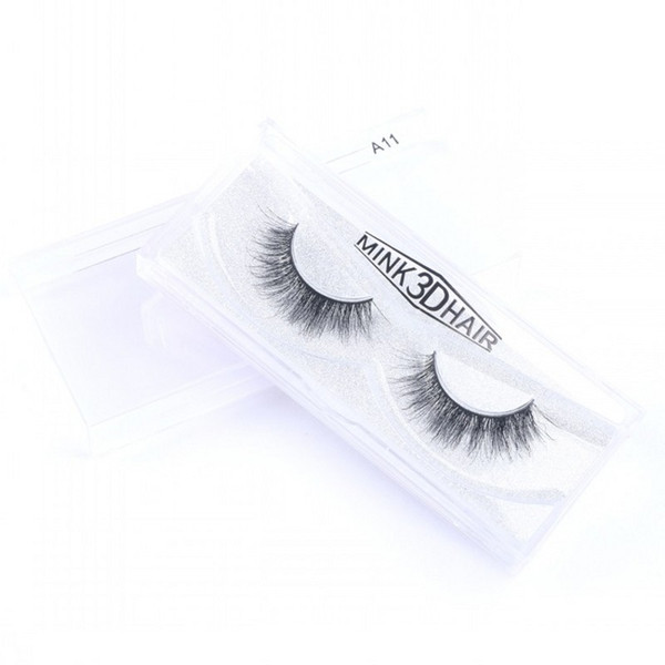 Cheap Wholesale Eyelashes 19 Styles Selectable High Quality 100% Handmade 3D Mink Hair Eyelashes Beauty Makeup Lashes