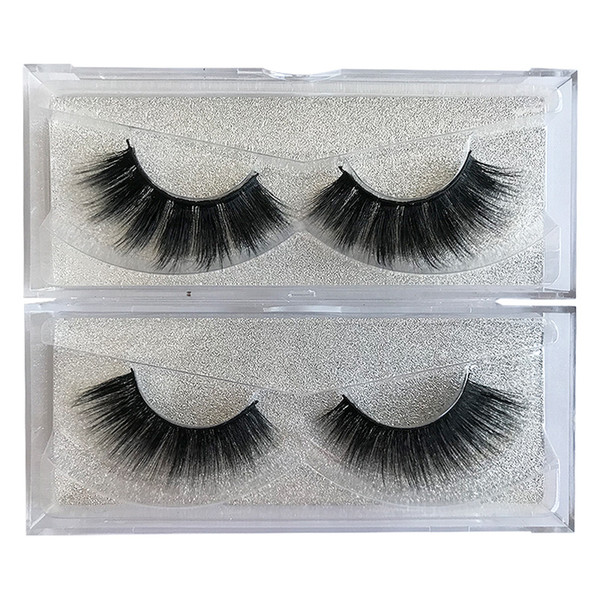 Wholesale 6D Faux Mink Eyelashes Handmade Strip Lashes Natural Long Cruelty Free False Eyelashes Beauty Makeup