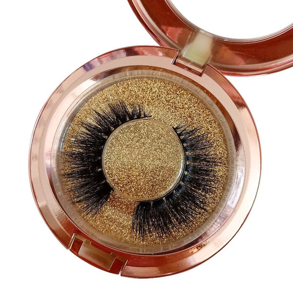 Wholesale Eyelashes Cruelty Free Mink Strip Lashes Natural Long Thick 3D Mink Eyelashes For Beauty Makeup