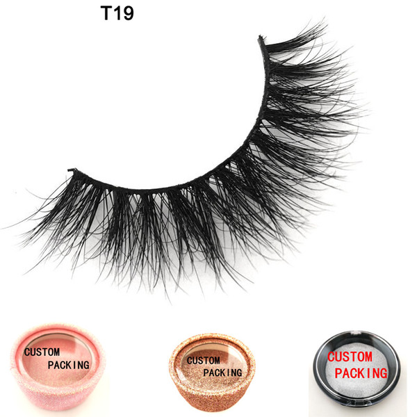 private label false lashes vendor premium korean packing box 100% 3D mink eyelashes