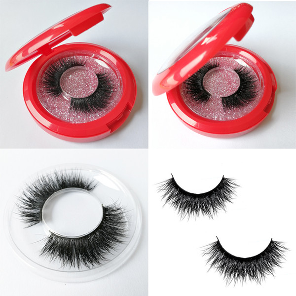 C private logo 3D mink hair eyelashes soft lash opulent ull stripeyelashes Women False Eyelashes reusable luxurious extension mink eyelashes