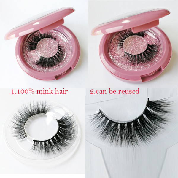 D-D private logo 3D mink hair eyelashes luxurious opulent tail long sexy Women False Eyelashes reusable luxurious extension mink eyelashes