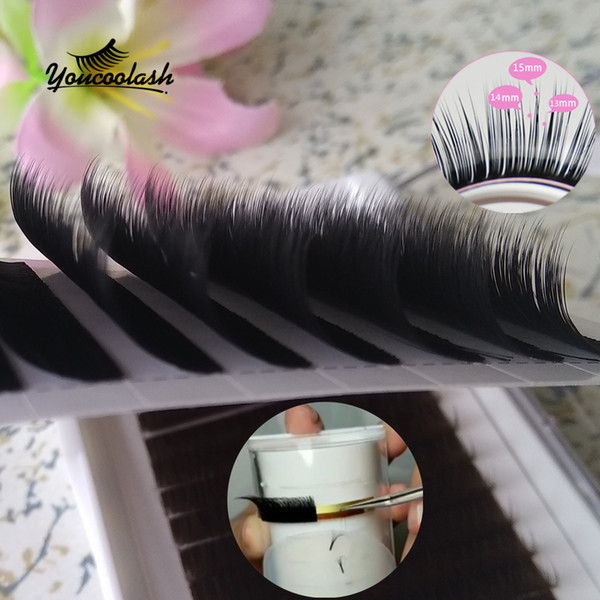 Camellia Eyelash Extension 0.07 Super Soft Volume lashes Mixed Length in One Line B C D Curl 3D-6D New Store 50% off