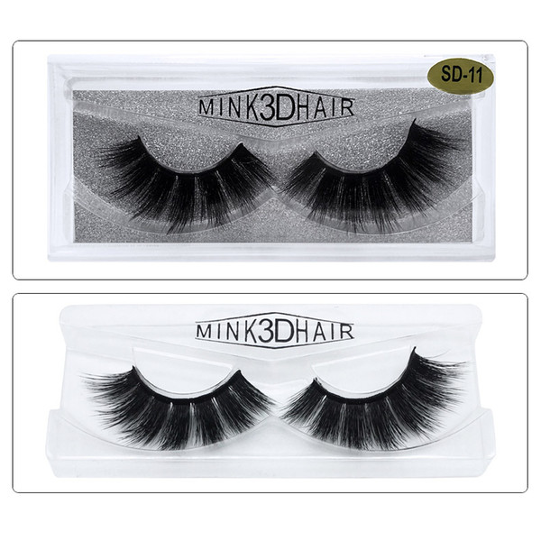 3D Imitation Water Mink Hair Eyelash Thick Makeup False Eyelashes Eye Lashes Extension Beauty Tools Multiple Choice SD series